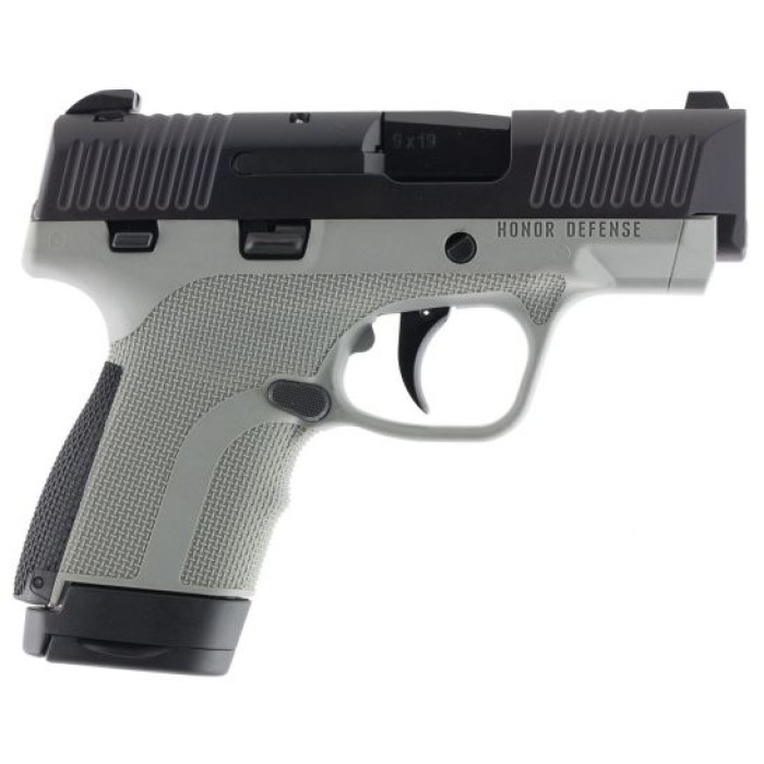 Honor Defence Honor Guard Sub-Compact 9mm Pistol, Gray - HG9SCMSGRA