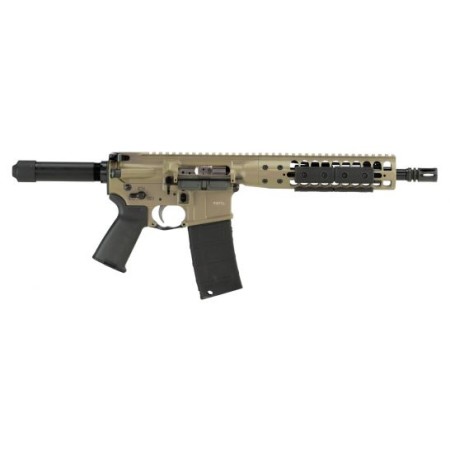 LWRC International Individual Carbine DI 5.56 Semi-Automatic 10.5" AR Pistol, FDE - ICDIP5CK10