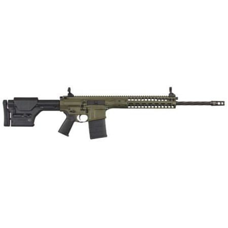 LWRC REPRMKIIR7ODGF20CAC R.E.P.R. MKII *CA Compliant* Semi-Automatic 308 Win/7.62 NATO 20" 10+1 Black Adjustable Magpul PRS Synthetic Stock OD Green Steel Receiver