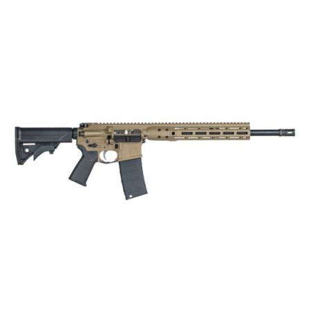 LWRC International IC DI Standard .300 Blackout Semi-Automatic AR-15 Rifle, Flat Dark Earth - ICDIR3CK16ML