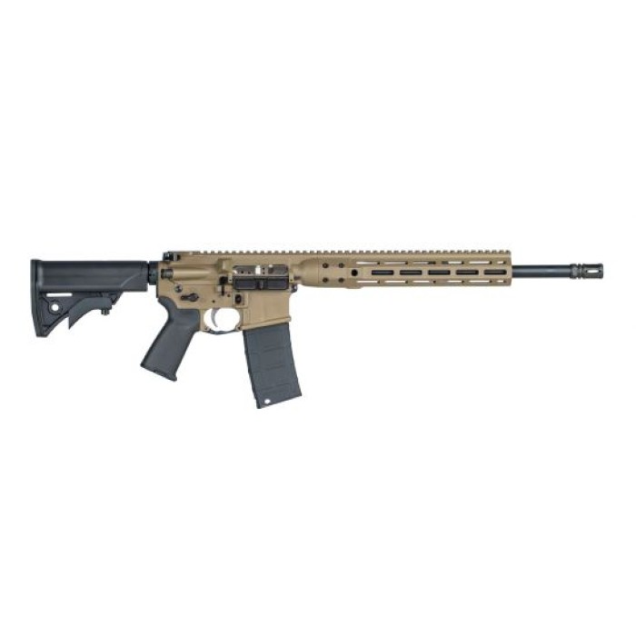 LWRC International IC DI Standard .300 Blackout Semi-Automatic AR-15 Rifle, Flat Dark Earth - ICDIR3CK16ML