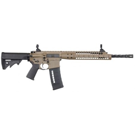 LWRC SIX8-A5 6.8mm SPC II Semi-Automatic AR-15 Rifle, FDE - SIX8A5RCK16