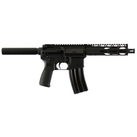 Radical Firearms 5.56 Semi-Automatic AR Pistol w/ 7" RPR, Hardcoat Anodized Black/Black Melonite - FP7.5-5.56M4-7RPR