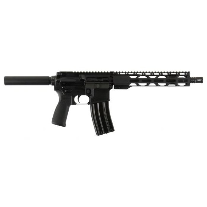 Radical Firearms 5.56 Semi-Automatic AR Pistol w/ 10" RPR, Hardcoat Anodized Black/Black Nitride - FP10.5-5.56M4-10RPR