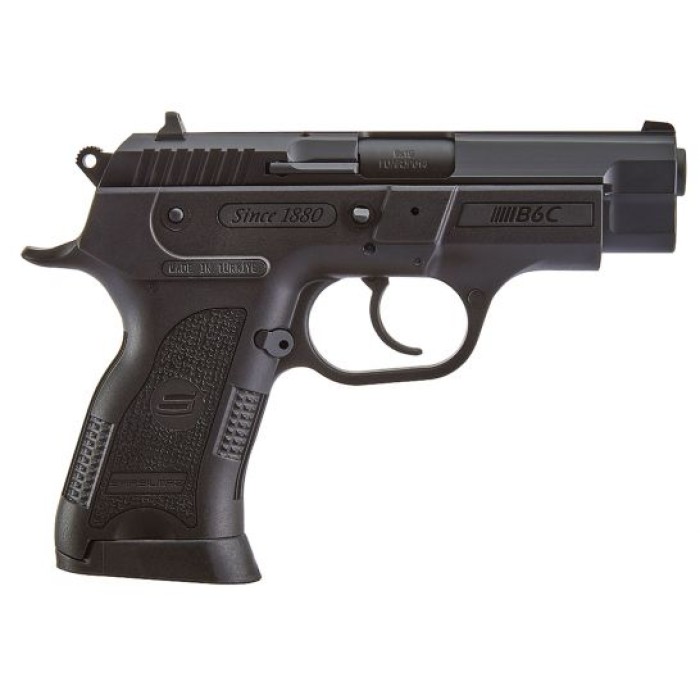 SAR USA B6C 9mm Pistol, Blk - B6C9BL