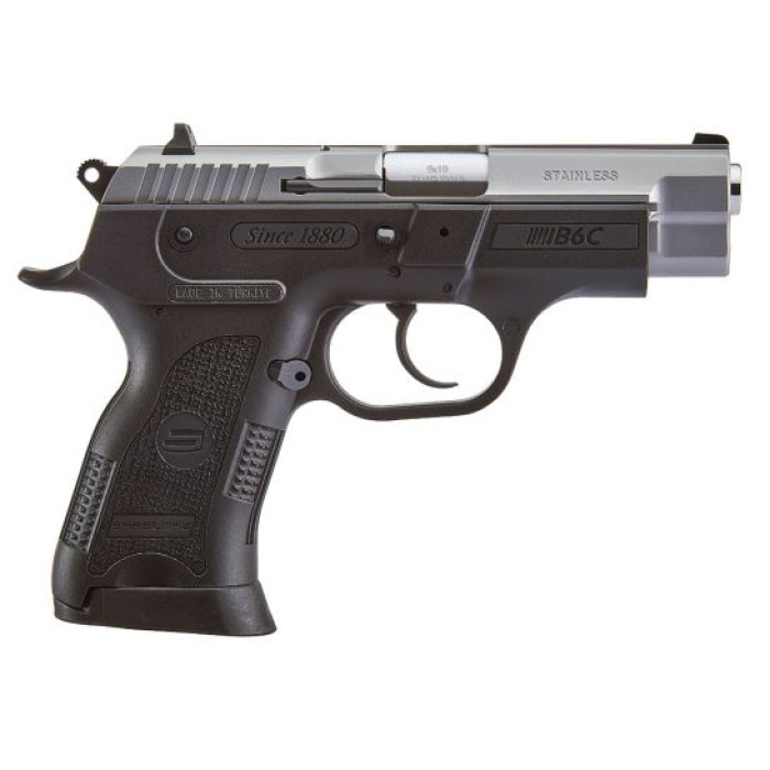 SAR USA B6C 9mm Pistol, Blk - B6C9ST