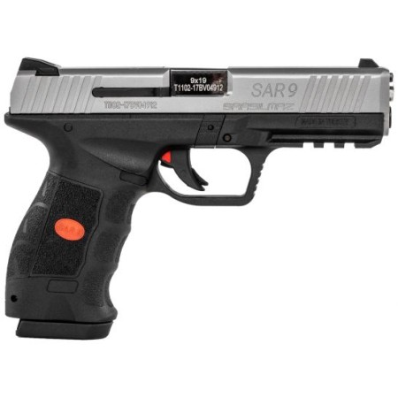 SAR USA SAR9 9mm Pistol, Blk - SAR9ST