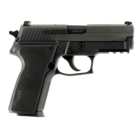 Sig Sauer P229 Nitron Compact 9mm Semi-Automatic Pistol, Hardcoat Anodized Black - 229R-9-BSS