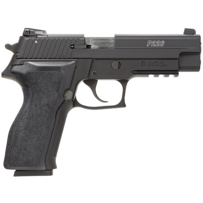 Sig Sauer P226-22 Full-Size .22lr Pistol, Hardcoat Anodized Black - 226R22BAS