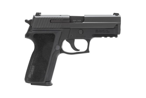 Sig Sauer P229 Nitron Compact 9mm Semi-Automatic Pistol, Hardcoat Anodized Black - 229R-9-BSS-CA