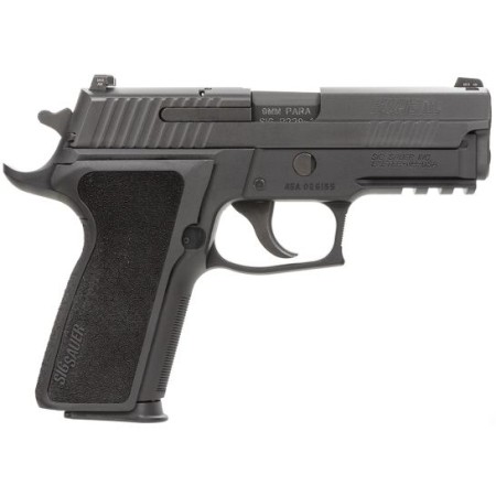 Sig Sauer P229 Enhanced Elite California Compliant 9mm Semi-Automatic Pistol, Hardcoat Anodized Black - 229R-9-ESE-CA