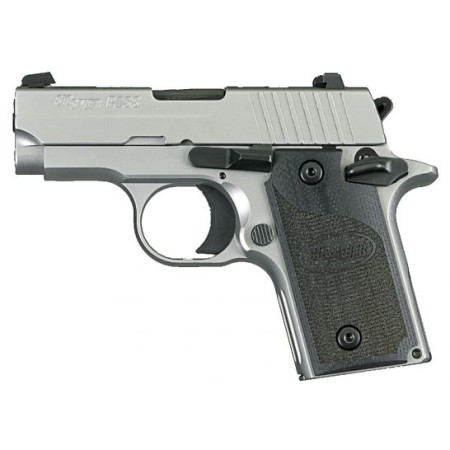 Sig Sauer P238 HD Micro-Compact California Compliant .380 ACP Semi-Automatic Pistol, Stainless - 238-380-HD-CA