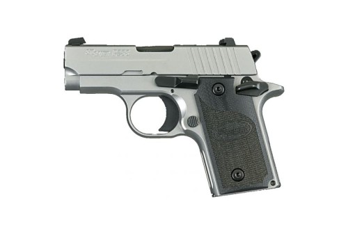 Sig Sauer P238 HD Micro-Compact California Compliant .380 ACP Semi-Automatic Pistol, Stainless - 238-380-HD-CA