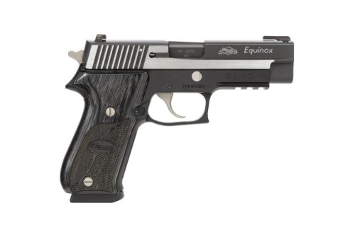 Sig Sauer P220 Equinox .45 ACP Pistol, Hardcoat Anodized Black - 220R-45-EQ-CA