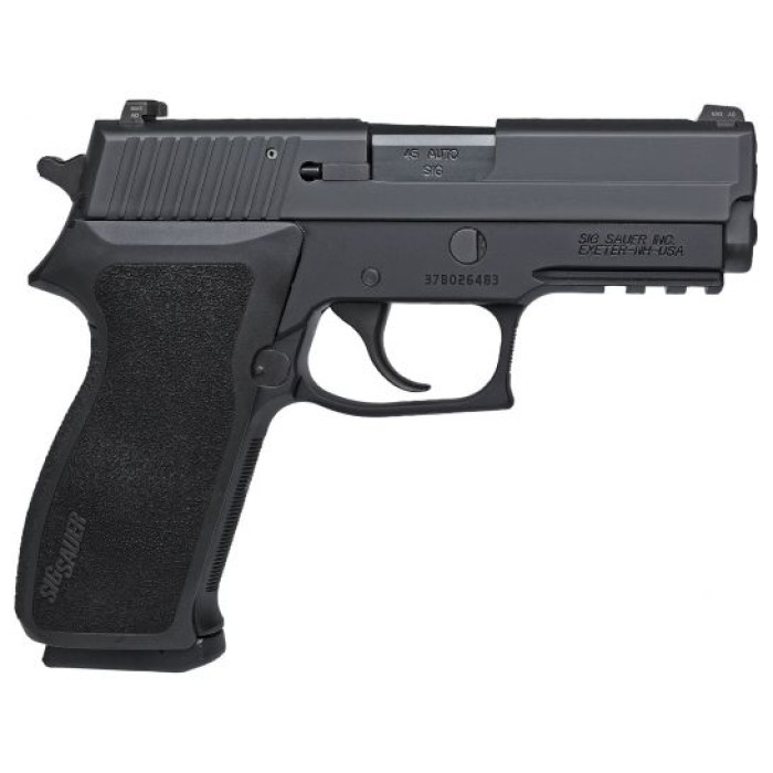 SIG SAUER P220 Black Nitron 3.9in 45 ACP 8rd Pistol, CA Compliant (220R3-45-BSS-CA)