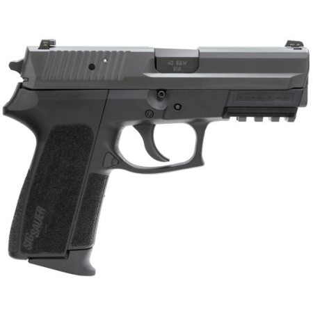 Sig Sauer SP20-22 Full-Size .40 S&W Semi-Automatic Pistol, Blk - SP2022-40-BSS-CA