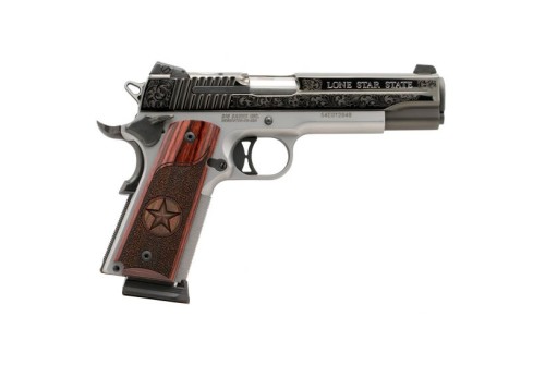 Sig Sauer 1911 Texas Engraved Two-Tone .45 ACP Pistol, Stainless - 191145TXS