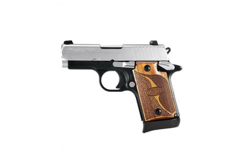 Sig Sauer P938 SAS Micro-Compact 9mm Semi-Automatic Pistol, Hardcoat Anodized Black - 938M-9-SAS-AMBI