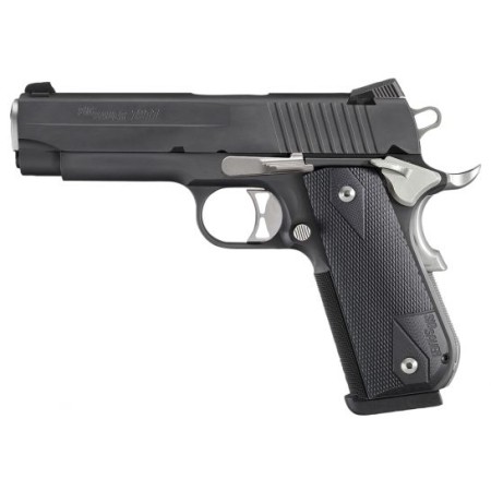 Sig Sauer 1911 Fastback Nightmare Carry .45 ACP Semi-Automatic Pistol, Black Nitron - 1911FCAM-45-NMR