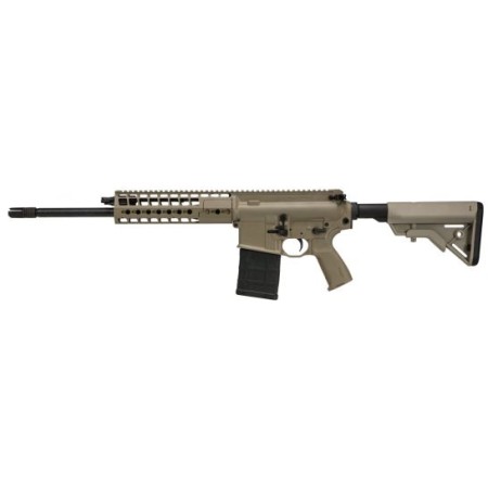 Sig Sauer 716G2 Patrol .308 Win/7.62 Semi-Automatic AR-10 Rifle, FDE Cerakote - R716G2-16B-P-FDE
