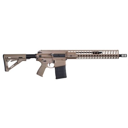 Sig Sauer 716G2 DMR 6.5 Crd Semi-Automatic AR-10 Rifle, FDE - R716G2-H18B-65-DMR-FDE