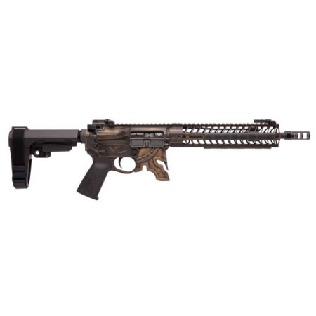Spikes Tactical Rare Breed Spartan 5.56 Semi-Automatic AR Pistol, Cerakote Bronze - STP5610-M1R