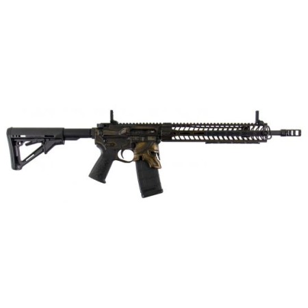 Spikes Tactical Rare Breed Spartan 5.56 Semi-Automatic AR-15 Rifle, Bronze Cerakote - STR5610-M2R