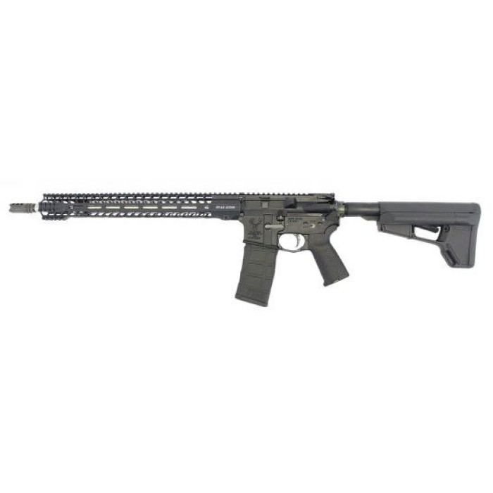STAG ARMS 15 3Gun Elite Semi Auto Rifle, 5.56, 18" SS Fluted, LH, 16.5" MLOK HG, ACS Stock, Geissele Trigger, 3G Comp STAG800001L