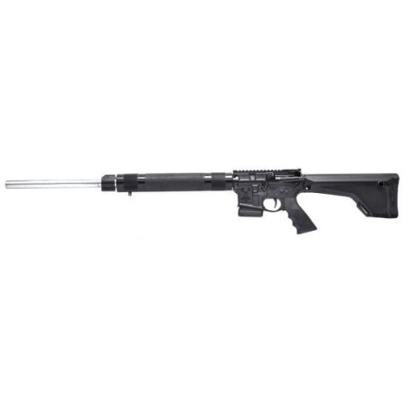 STAG ARMS 15 Semi Auto Rifle LH, 5.56, 24"SS Bull, Hogue HG, Magpul Fixed Rifle Stock, Mil Spec Trigger STAG800002L