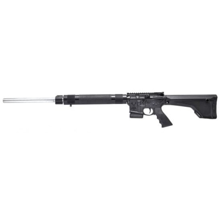 STAG ARMS 15 Semi Auto Rifle LH, 5.56, 24"SS Bull, Hogue HG, Magpul Fixed Rifle Stock, Mil Spec Trigger STAG800002L