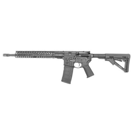 STAG ARMS 15 Tactical Semi Auto Rifle LH, 5.56, 16" Bbl, Stag 13.5" MLOK HG, CTR Stock, Mil Spec Trigger, A2 Flash Hider STAG800006L