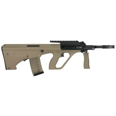 Steyr Arm AUG A3 M1 with High Rail .223 Rem/5.56 Semi-Automatic Rifle w/ High 16-Slot Rail, Mud - AUGM1MUDH