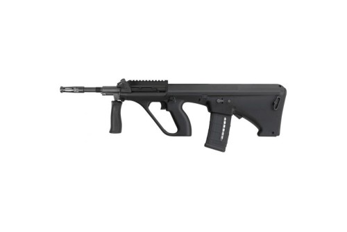 Steyr Arm AUG A3 M1 NATO with Short Rail .223 Rem/5.56 Semi-Automatic Rifle w/ Short 11-Slot Rail, Hard Eloxal Coated - AUGM1BLKNATOS