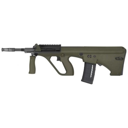 Steyr Arm AUG A3 M1 NATO with Short Rail .223 Rem/5.56 Semi-Automatic Rifle w/ Short 11-Slot Rail, OD Green - AUGM1GRNNATOS