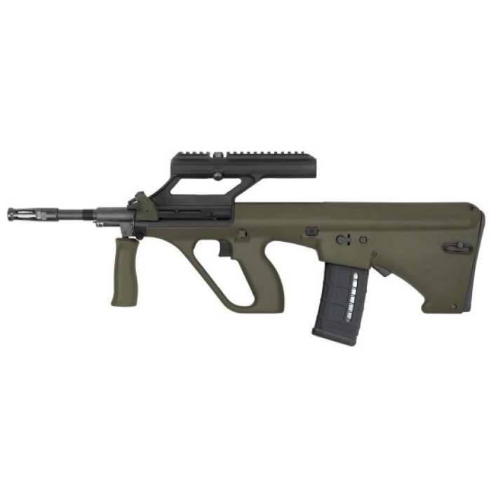 Steyr Arm AUG A3 M1 NATO with 1.5x Optic .223 Rem/5.56 Semi-Automatic Rifle, OD Green - AUGM1GRNNATOO