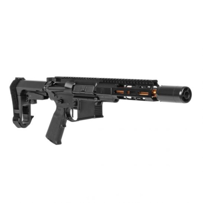 ZevTech AR-15 Core Elite .300 Blackout Semi-Automatic AR Pistol, Hardcoat Anodized Black - AR15-CE-300-8.5-B
