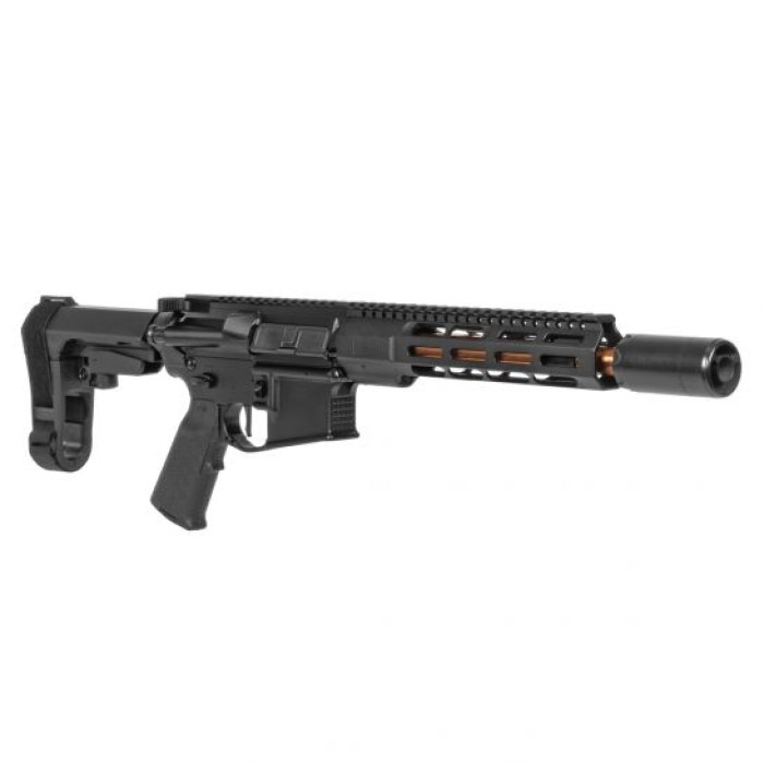 ZevTech AR-15 Core Elite .223 Rem/5.56 Semi-Automatic AR Pistol, Hardcoat Anodized Black - AR15-CE-556-10.5-B