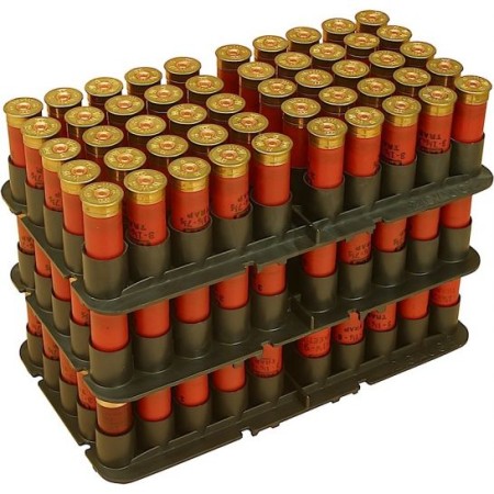 MTM 12 Gauge Fits SF & SD & S-100 50 Round Black Shotshell Trays (ST-12-40)