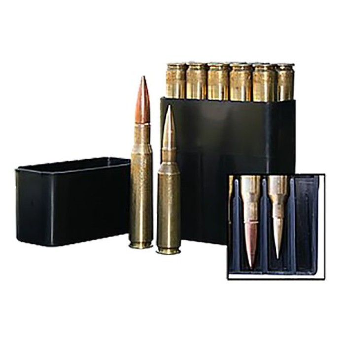 MTM 50 BMG Slip-Top Black Ammo Box (BMG1040)