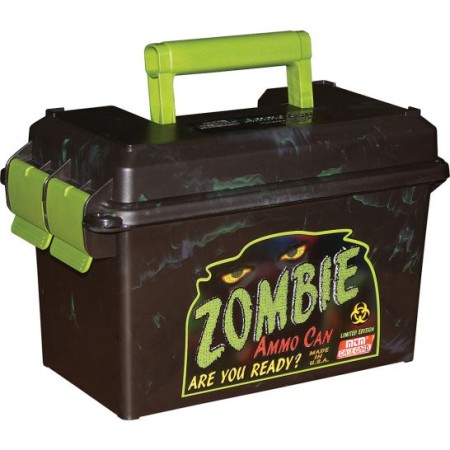 MTM CASE-GARD 50 Caliber Black/Zombie Green Ammo Can (AC50Z)