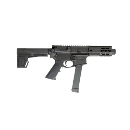 Brigade Manufacturing 5.5" 9mm AR Pistol, Cerakote Armor Black - A0915511