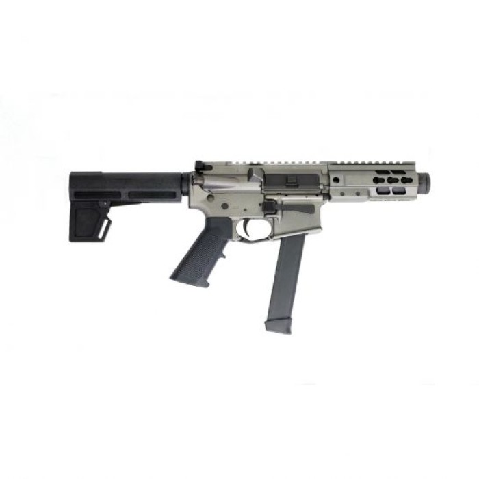 Brigade Manufacturing 5.5" 9mm AR Pistol, Cerakote Tungsten Gray - A0915531