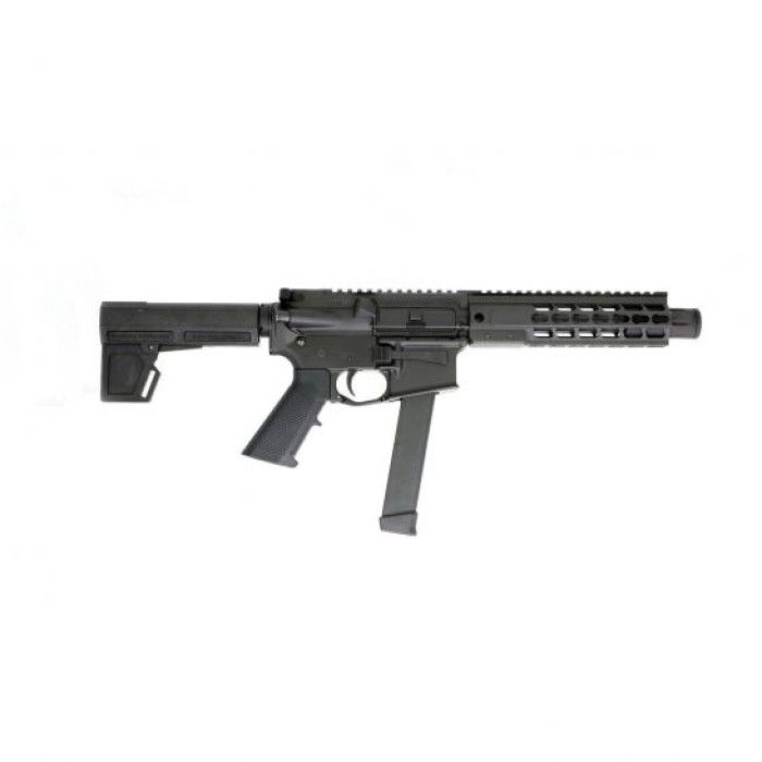 Brigade Manufacturing 9" 9mm AR Pistol, Cerakote Armor Black - A0919011