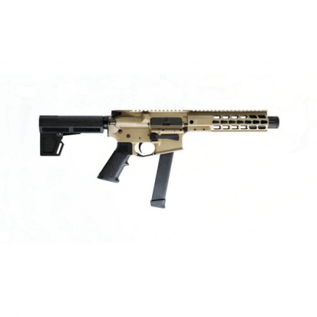 Brigade Manufacturing 9" 9mm AR Pistol, Cerakote FDE - A0919021