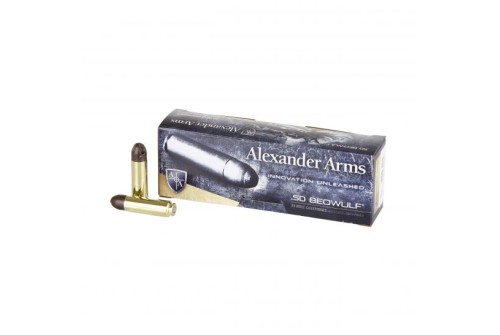 Alexander Arms PolyCase Inceptor 200 gr ARX .50 Beowulf Ammo, 20/box - A-B200ARXBX