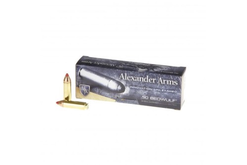 Alexander Arms FTX 300 gr BT .50 Beowulf Ammo, 20/box - A-B300FTXBX