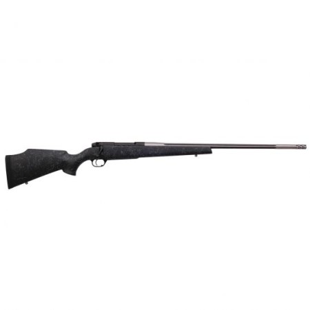 Weatherby Mark V Accumark .6.5-300 Weatherby Mag Bolt Action RH Rifle, Matte Gel Coated Black - MAM01N653WR8B