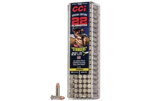 CCI Stangers 32 gr CPHP .22lr Ammo, 100/box - 50100CC