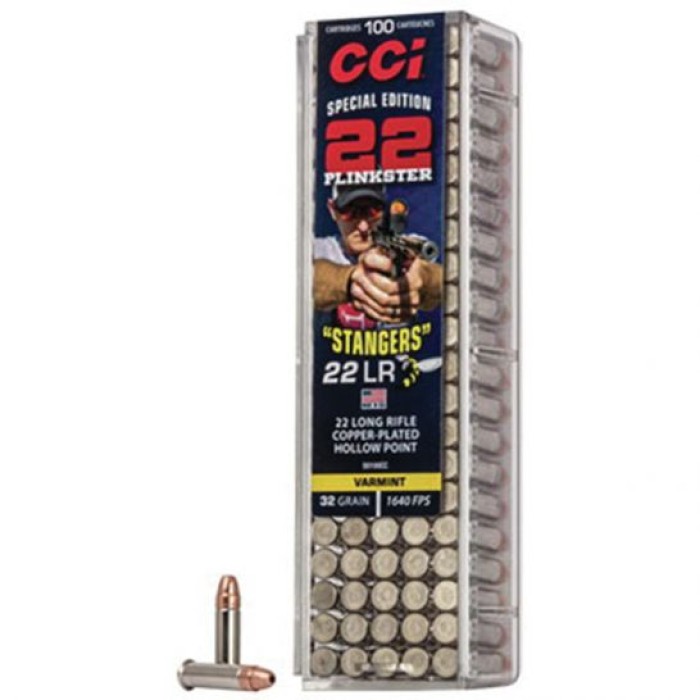 CCI Stangers 32 gr CPHP .22lr Ammo, 100/box - 50100CC