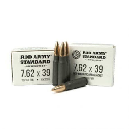 Century Arms 122 gr FMJBT 7.62x39mm Ammo, 20/box - AM3265